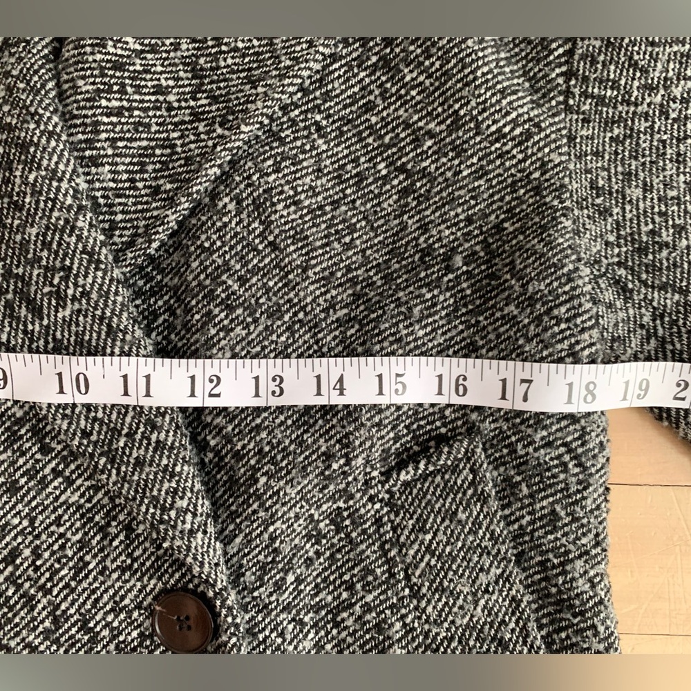 FRANK & OAK - Marled Wool Double-Breast Coat - Picture 6 of 11